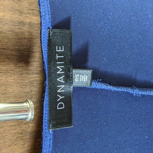 Dynamite velour wrap dress - Picture 2 of 3